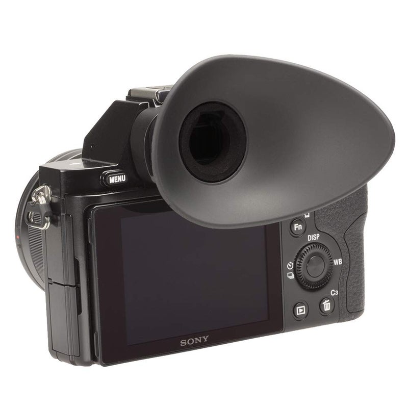 Hoodman Glasses Model HEYESG HoodEYE Camera Eyecup Eye Cup Viewfinder Eye Piece for Sony Alpha7 Alpha7II Alpha7III Alpha7R Alpha7RII Alpha7RIII Alpha7S Alpha7SII Alpha9II A58 A57 A65 - Image 2